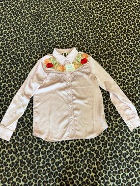 Pale Pink Button Up